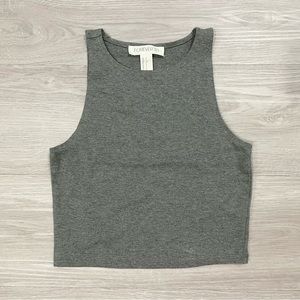 Forever 21 Heather Gray Tank Top